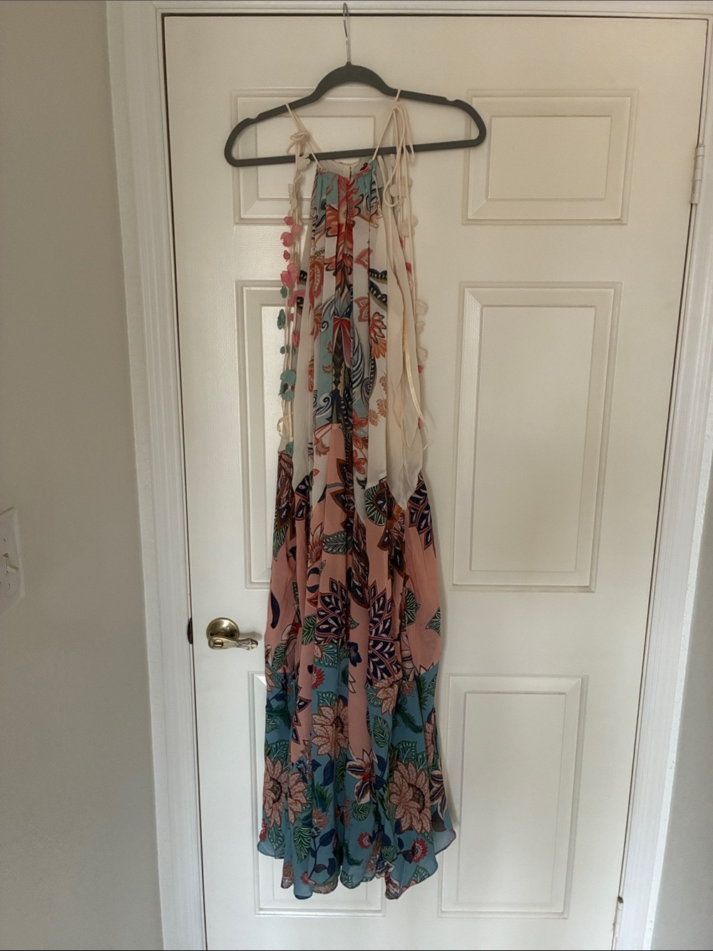 FARM Rio Boho Floral Delhi Maxi Wavy Dress - Picture 4 of 11